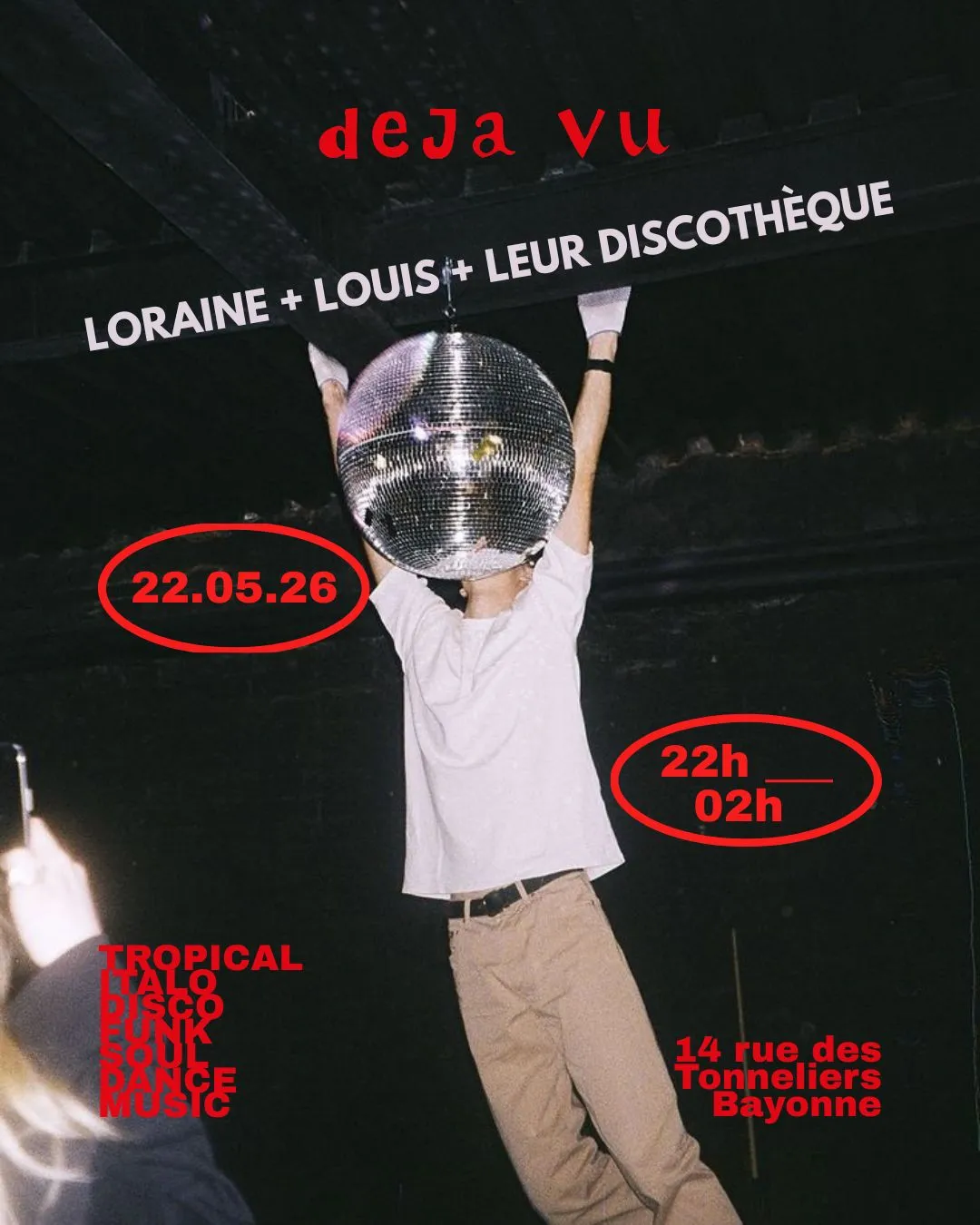 LORAINE + LOUIS + LEUR DISCOTHEQUE